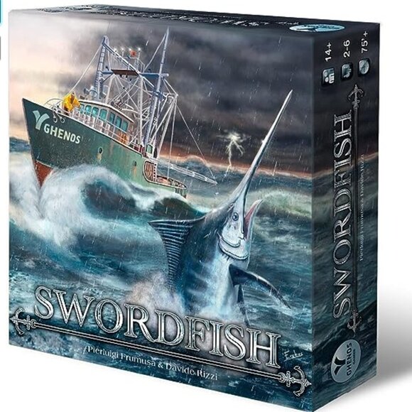 NEW Rare Sealed SWORDFISH board game - Picture 1 of 5